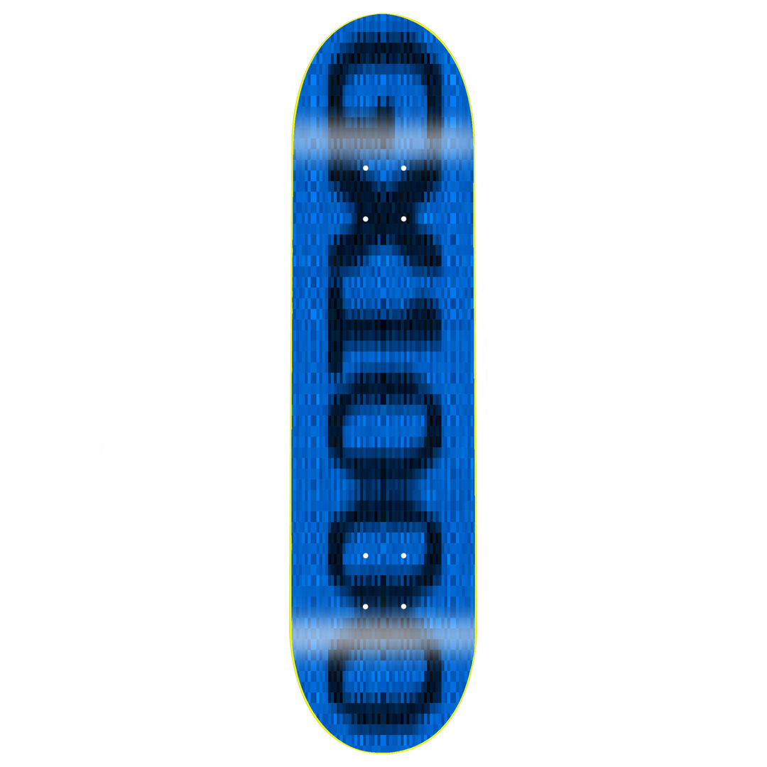 GX1000 OG Logo Blur Blue Deck - 8.0