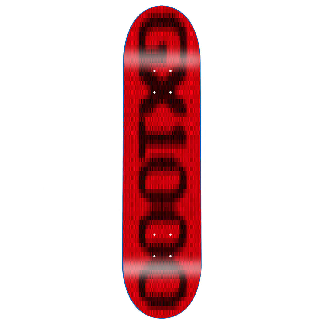 GX1000 OG Logo Blur Red Deck - 8.75