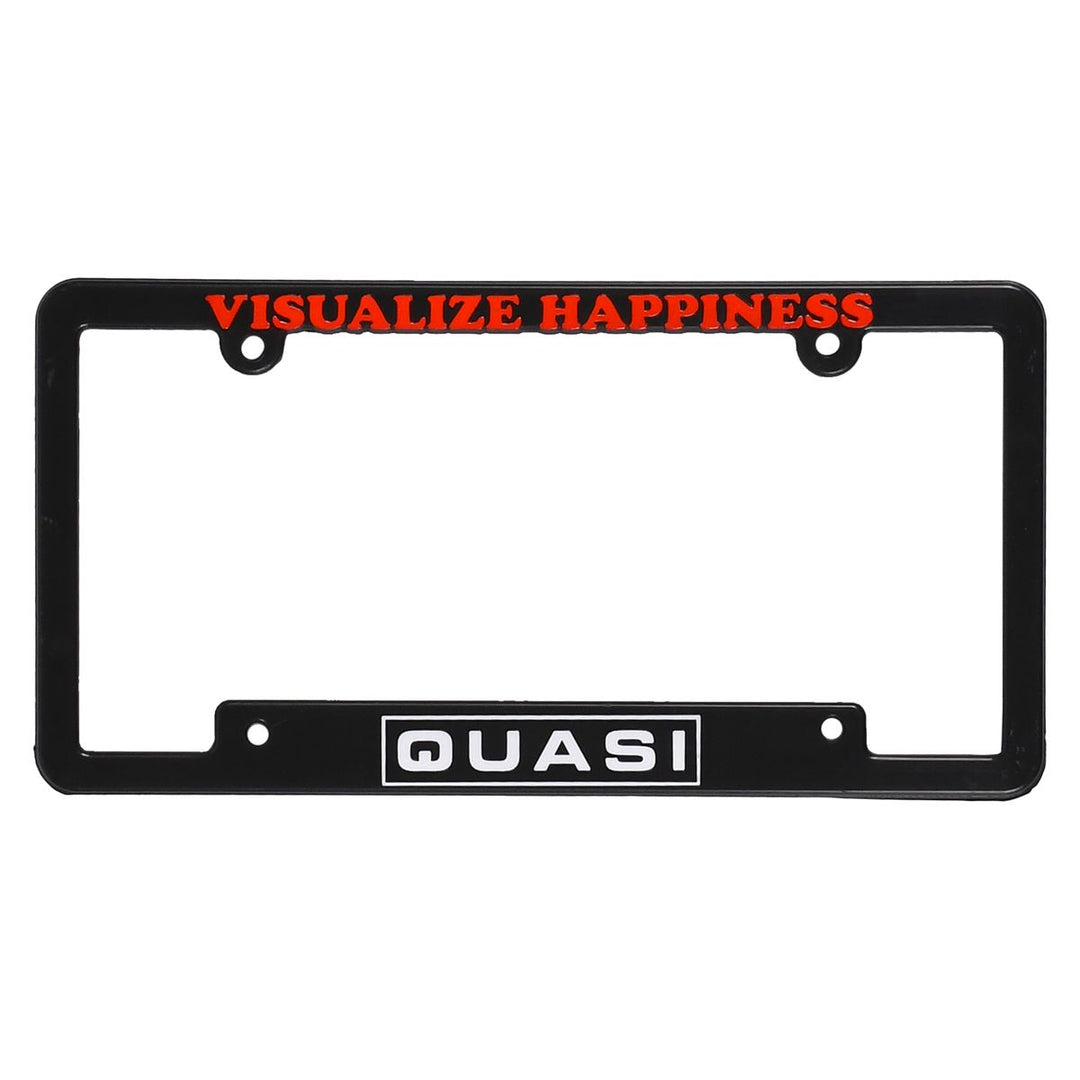 Quasi Visualize License Plate Frame