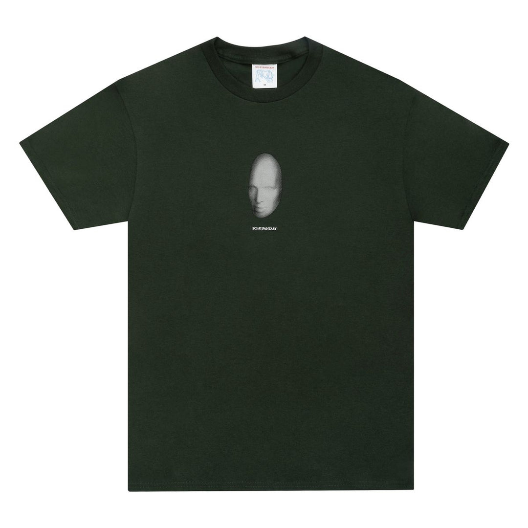 Sci-Fi Fantasy Mask Tee - Dark Green