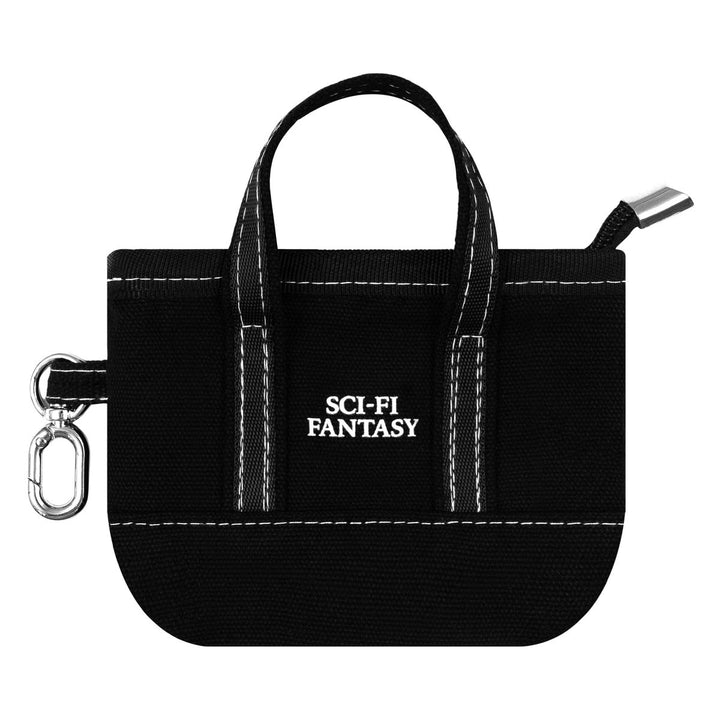 Sci Fi Tote Keychain - Black