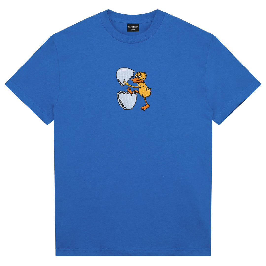 Passport Over It Tee - Royal Blue