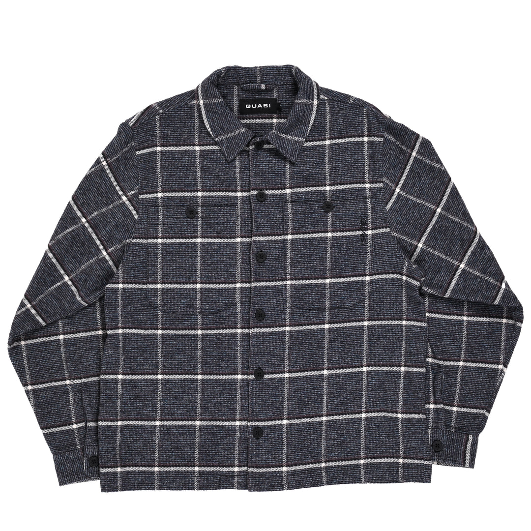 Quasi Nome LS Shirt - Grey