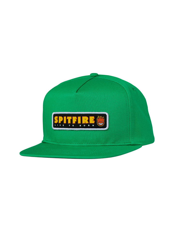 Spitfire LTB Patch Snapback Hat - Green