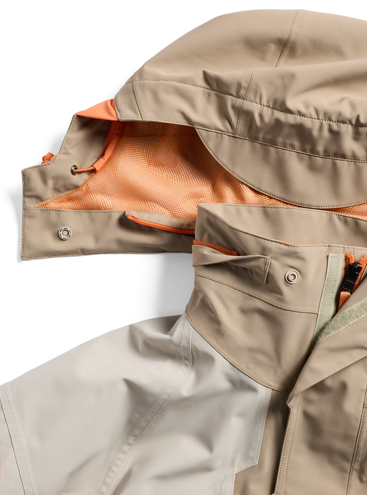 2027 Burton 50/50 Ronin 2000's Jacket - Nomadic Gray / Chinchilla Grey