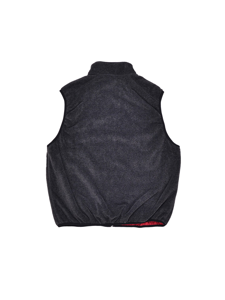 Pop Reversible Vest - Anthracite / Rio Red