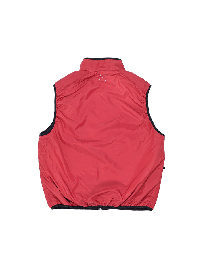 Pop Reversible Vest - Anthracite / Rio Red