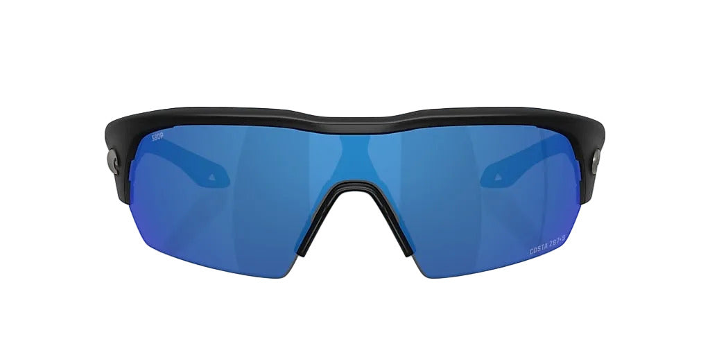 Costa Pilothouse Pro - Matte Black / Blue Mirror 580P