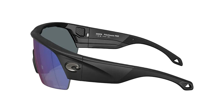 Costa Pilothouse Pro - Matte Black / Blue Mirror 580P