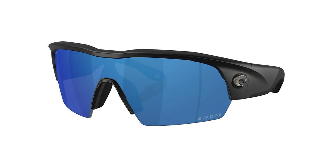 Costa Pilothouse Pro - Matte Black / Blue Mirror 580P