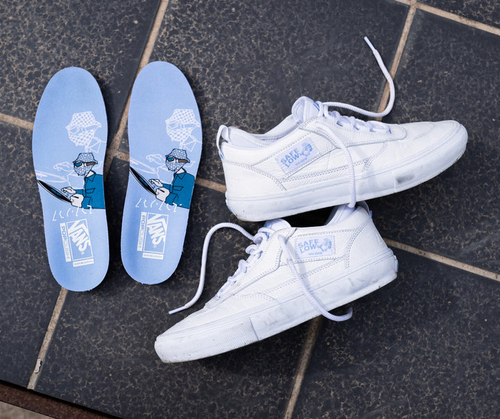 Vans x Palace Safe Low - Rory White Leather