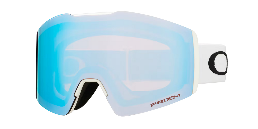 2027 Oakley Fall Line M - Matte White W/ Prizm Snow Sapphire