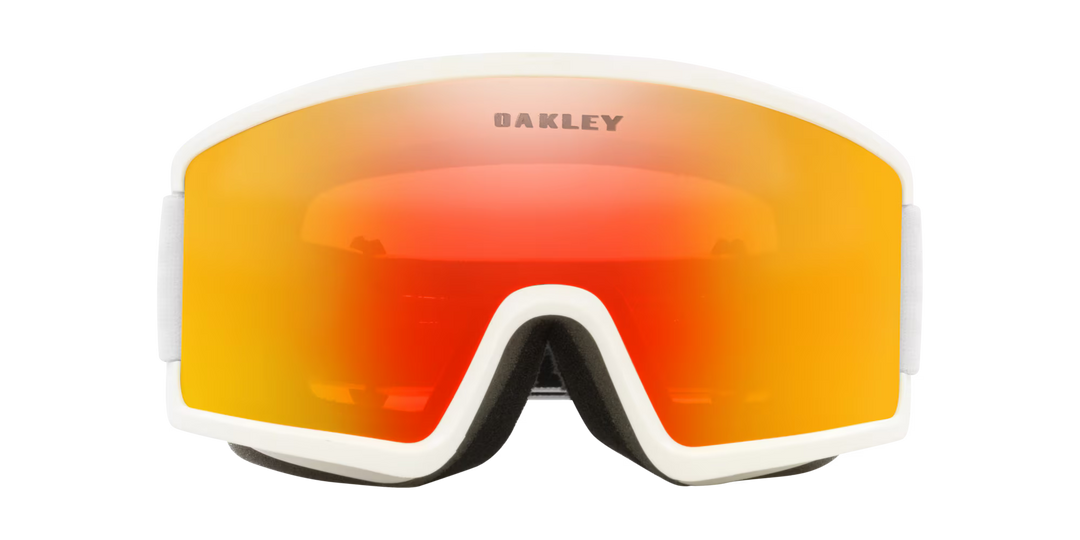 2027 Oakley Target Line M - Matte White W/ Fire Iridium
