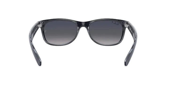 Ray-Ban New Wayfarer - Matte Blue On Transparent w/ Blue Gradient