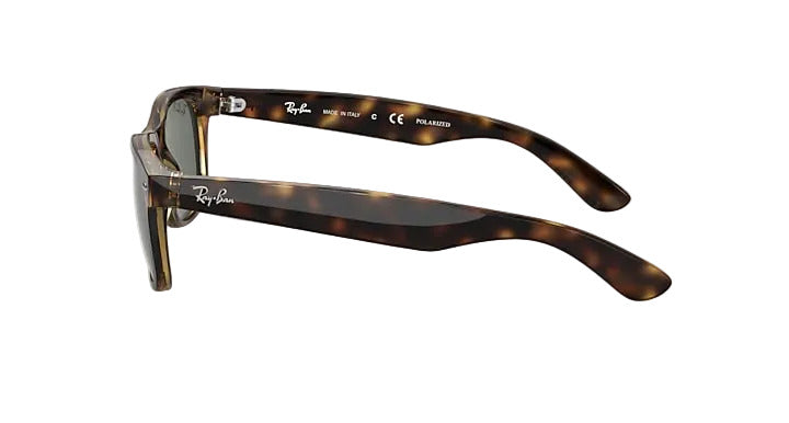 Ray-Ban New Wayfarer Classic - Tortoise w/ G-15 Green 58