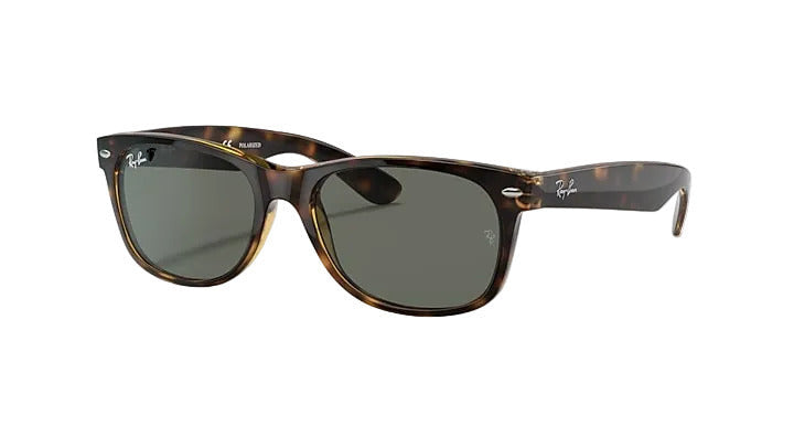 Ray-Ban New Wayfarer Classic - Tortoise w/ G-15 Green 58