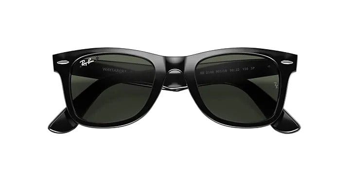 Ray-Ban Wayfarer - Black w/ G-15 Green