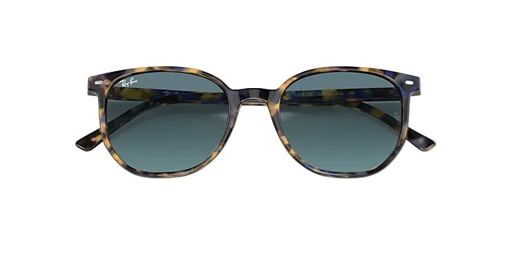 Ray-Ban Elliot - Yellow & Blue Havana w/ Blue Gradient Grey