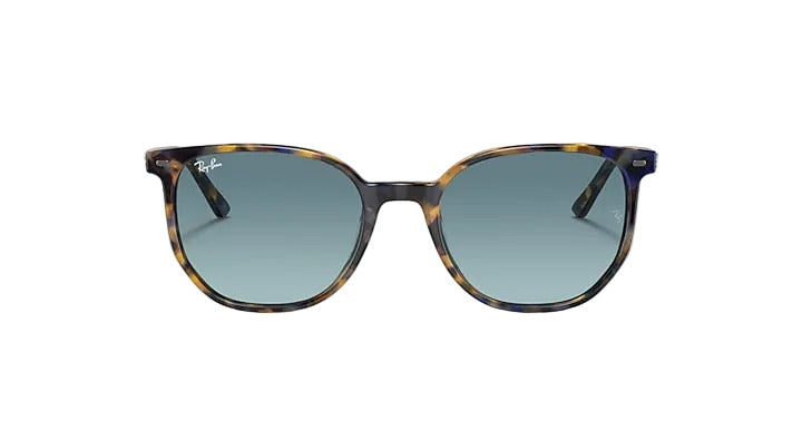 Ray-Ban Elliot - Yellow & Blue Havana w/ Blue Gradient Grey