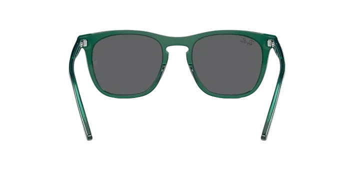 Ray-Ban RB2210 - Transparent Green / Dark Grey