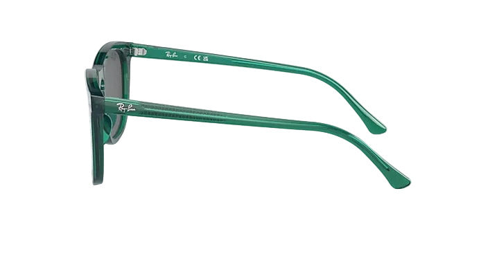 Ray-Ban RB2210 - Transparent Green / Dark Grey