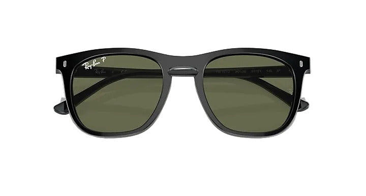 Ray-Ban RB2210 - Black w/ Polar Green