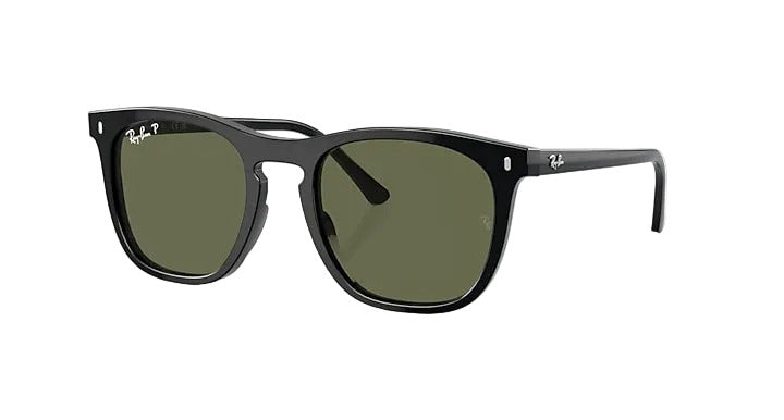 Ray-Ban RB2210 - Black w/ Polar Green