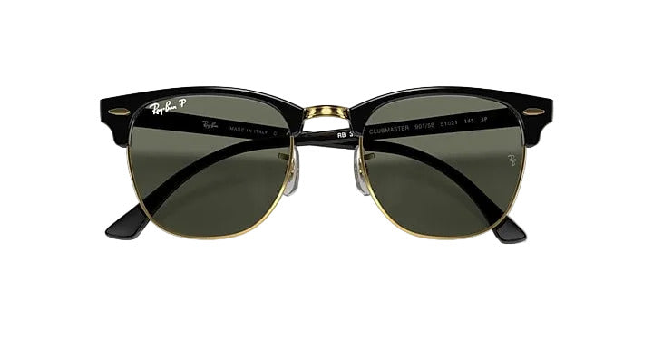 Ray-Ban Clubmaster - Black w/ G15 Green
