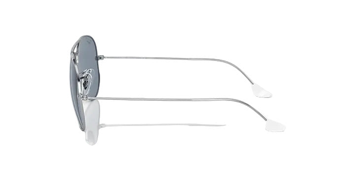 Ray-Ban Aviator Large Metal - Silver w/ Polar Blue