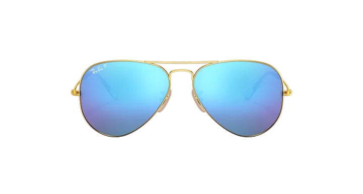 Ray-Ban Aviator Large Metal - Matte Arista w/ Blue