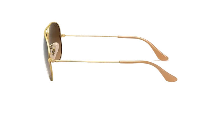 Ray-Ban Aviator Large Metal - Matte Arista w/ Brown Gradient