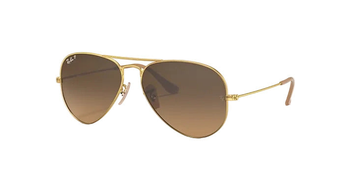 Ray-Ban Aviator Large Metal - Matte Arista w/ Brown Gradient