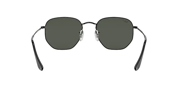 Ray-Ban Hexagonal - Black w/ G-15 Green