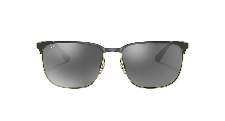 Ray-Ban RB3569 - Black On Arista w/ Grey Mirror Silver Gradient