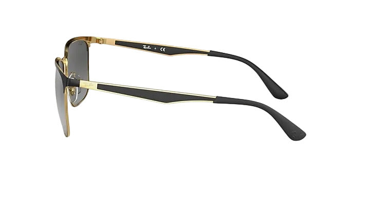 Ray-Ban RB3569 - Black On Arista w/ Grey Mirror Silver Gradient