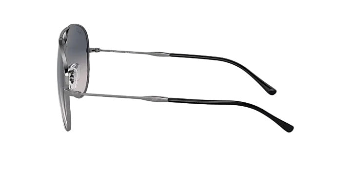 Ray-Ban Aviator Large Metal - Gunmetal w/ Blue Gradient