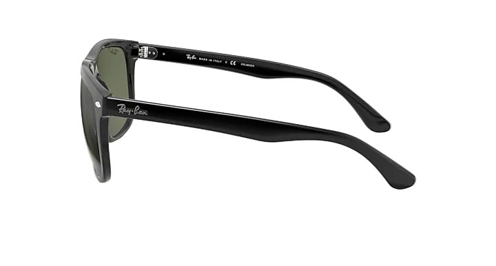 Ray-Ban Boyfriend - Black w/ Dark Green Polar