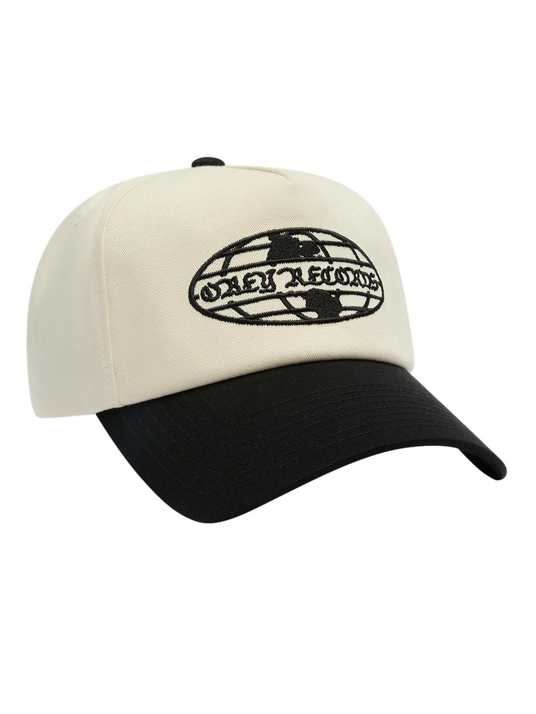 Obey World Records 5 Panel Hat - Black Multi