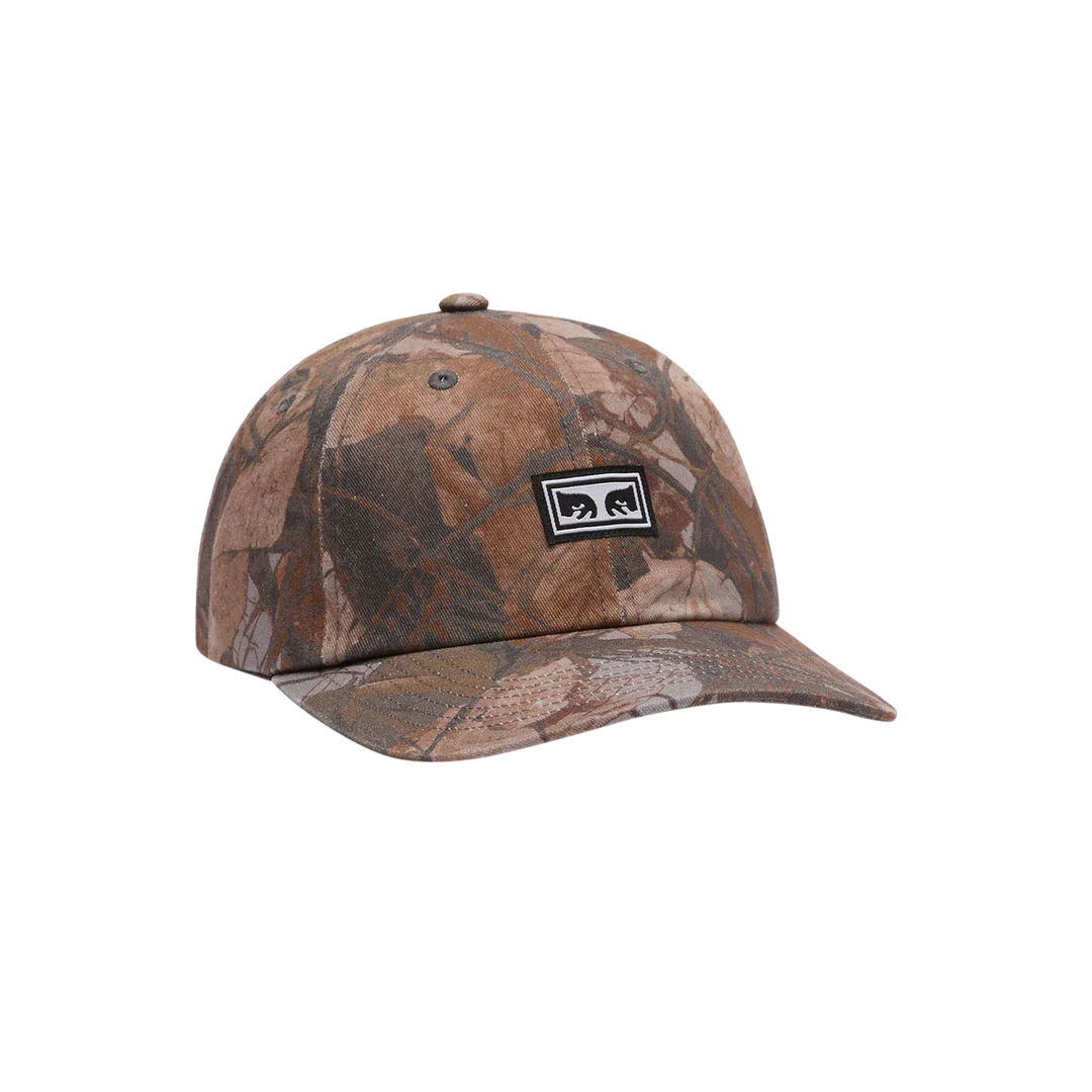 Obey Icon Eyes Pigment 6 Panel - Fence Camo