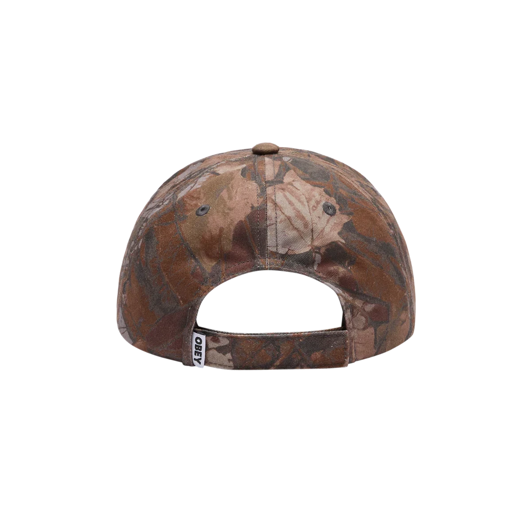 Obey Icon Eyes Pigment 6 Panel - Fence Camo
