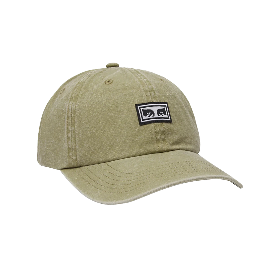 Obey Icon Eyes Pigment 6 Panel - Khaki