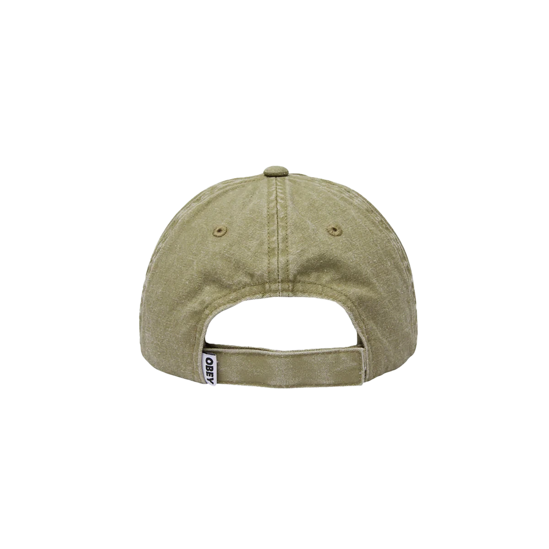 Obey Icon Eyes Pigment 6 Panel - Khaki