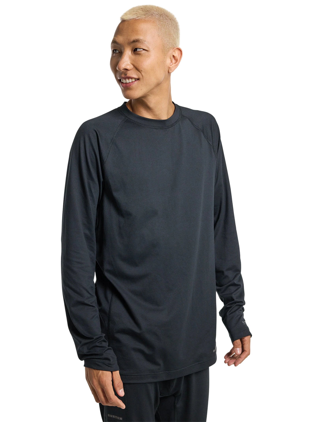 26 Burton Mens Midweight Crew - True Black