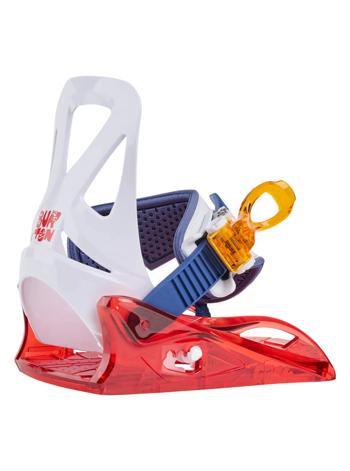 2026 Burton Kid's Grom Binding - Red / Multi