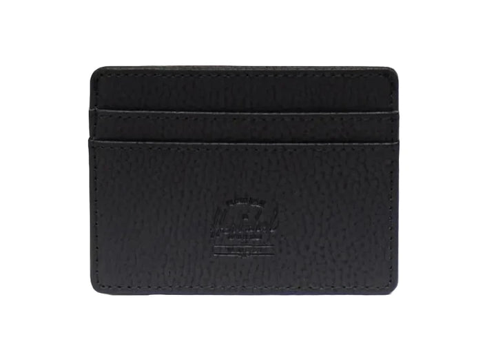Herschel Charlie Cardholder - Vegan Leather Black