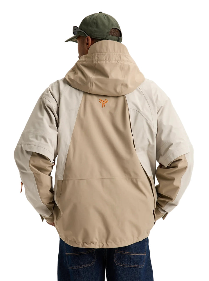 2027 Burton 50/50 Ronin 2000's Jacket - Nomadic Gray / Chinchilla Grey