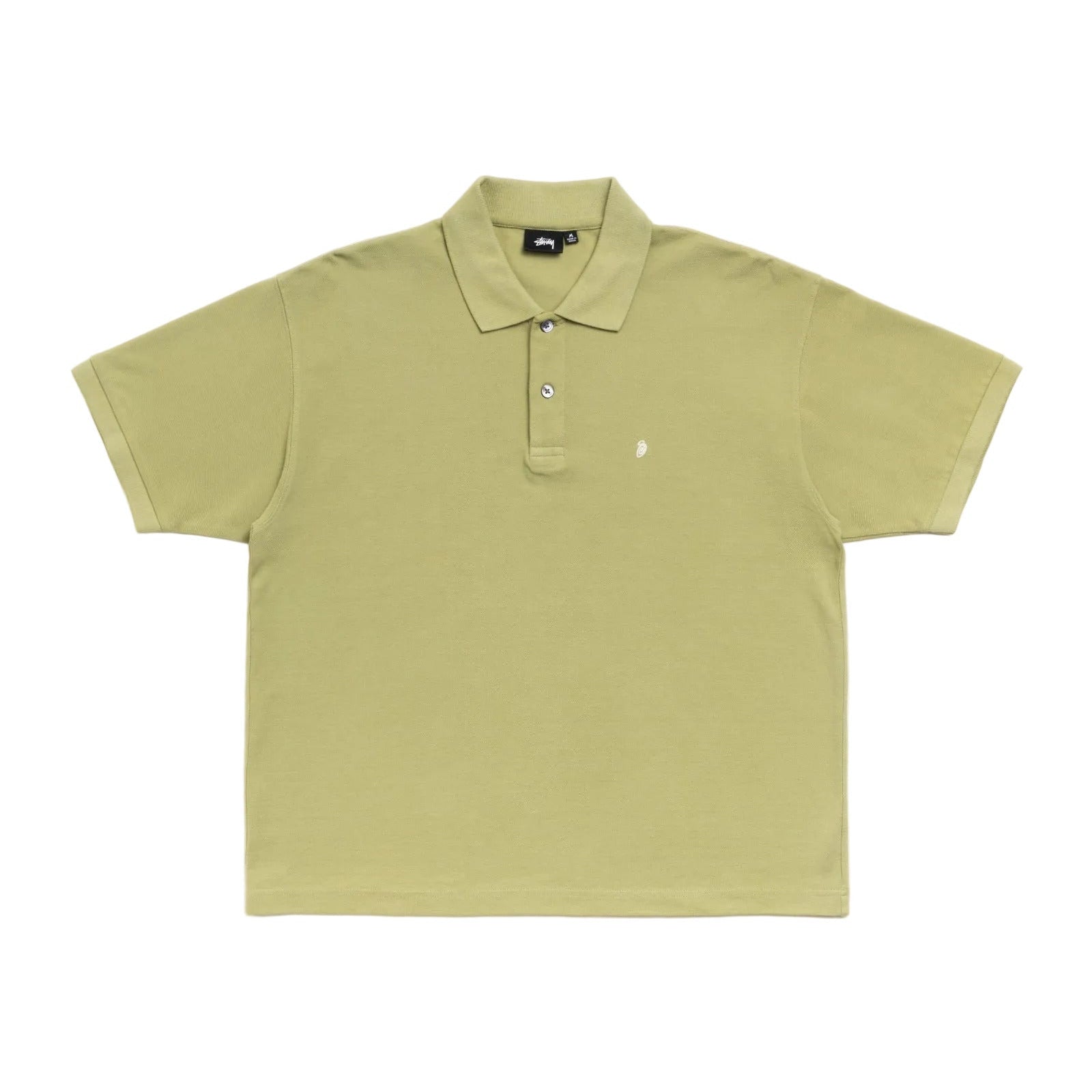 Stussy Classic Pique Polo - Leaf – Civil