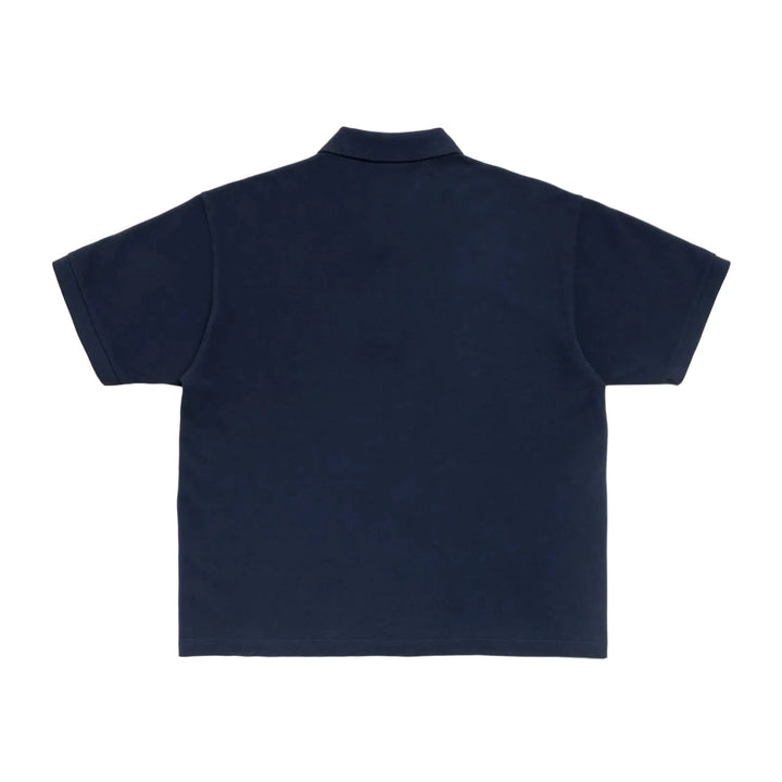 Stussy Classic Pique Polo - Navy