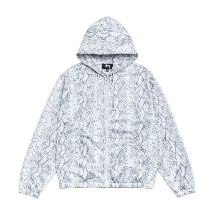 Stussy Athletic Mesh Zip Hood - Snake
