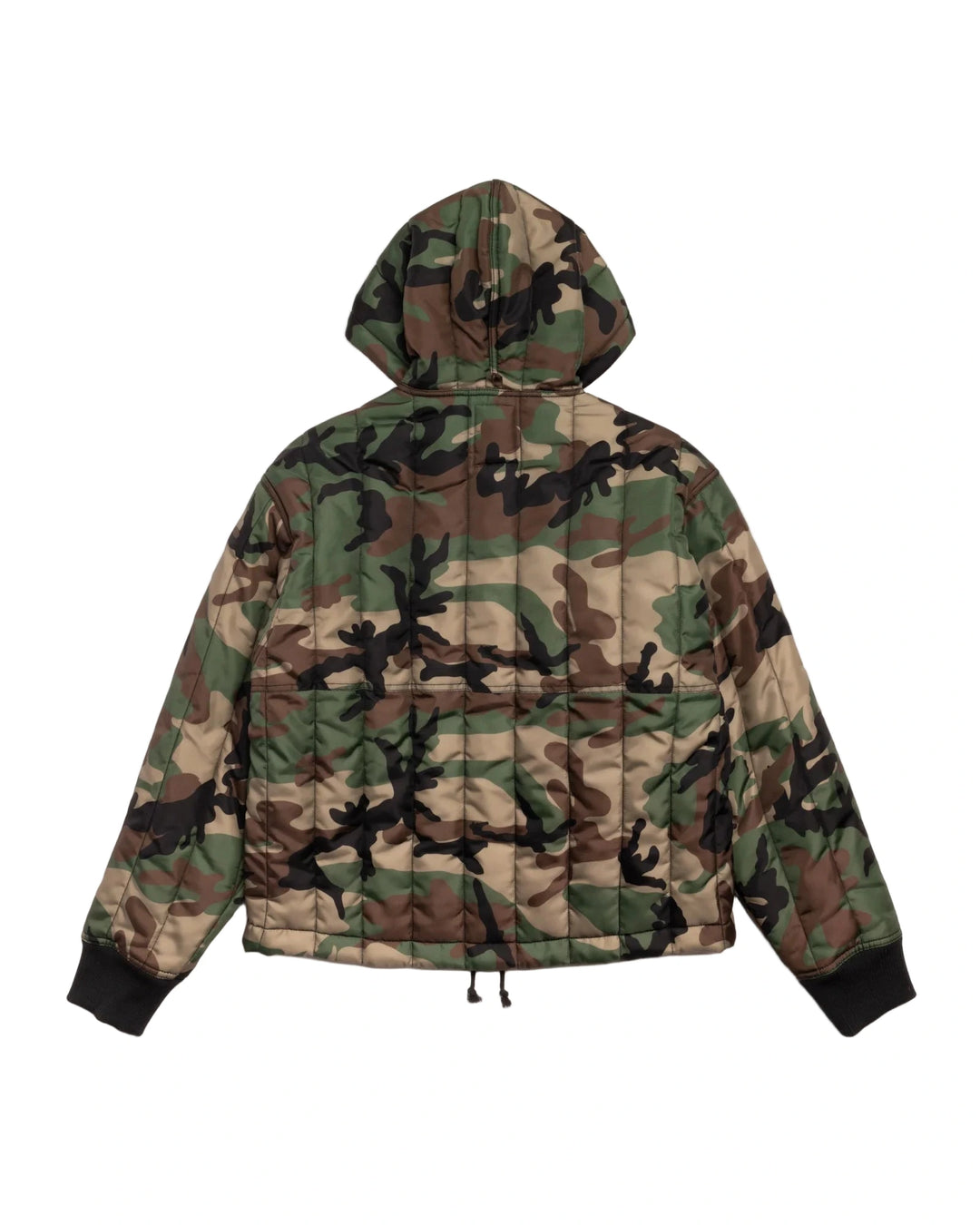 Stussy Work Jacket Quilted Nylon - Woodland Camo
